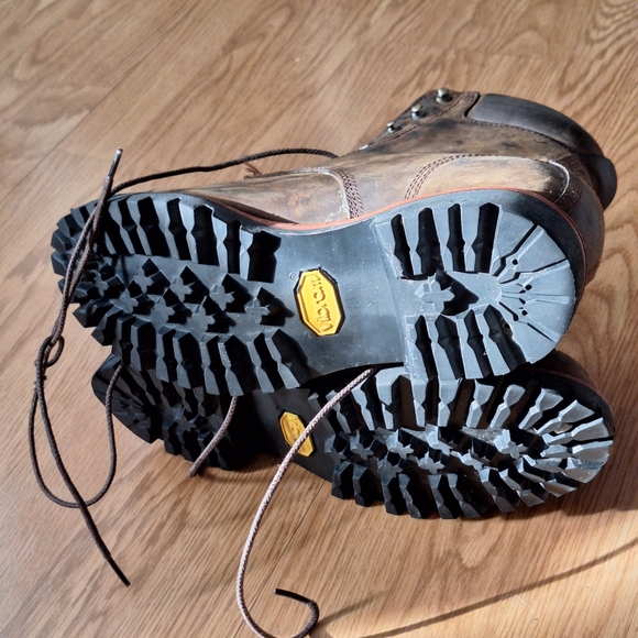 L.L. Bean Men's Bucksport Boots BROWN LEATHER SZ 10 - Picture 11 of 14